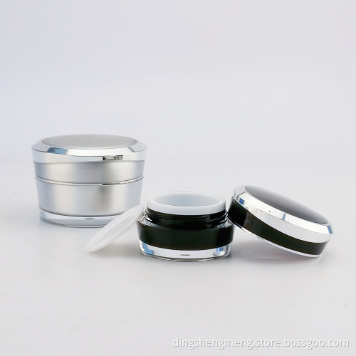 Plastic Cosmetics Packaging Acrylic Cream Jar 15g30g50g